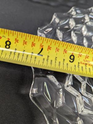 Vintage Fostoria American Clear Glass Plates