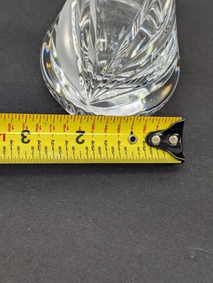 9 1/4" Tall Vintage 1990's Bohemia Czech Republic Lead Crystal Vase