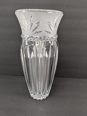 Approx 12 3/4" Tall Vintage Cristal d'Arques France Base Carthage Design Tall Lead Vase