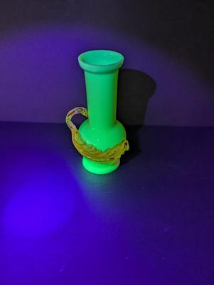 Vintage Vase With Applied Design