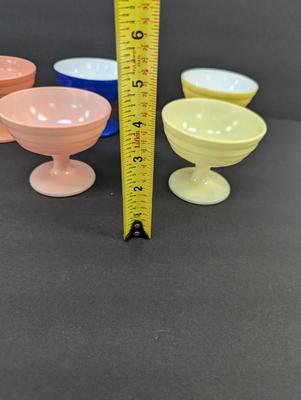 Vintage Hazel Atlas Glass Sherbet Bowls