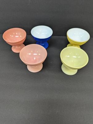 Vintage Hazel Atlas Glass Sherbet Bowls