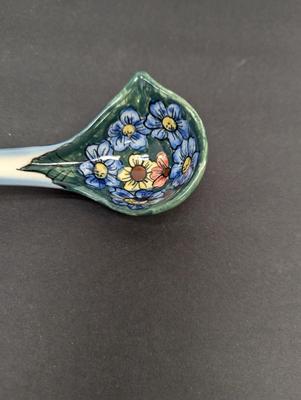 Polish Unikat Pottery Soup Server with Warmer Stand- Signed