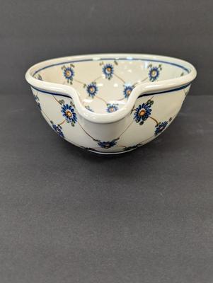 Poland Pottery Hand Made Batter Bowl