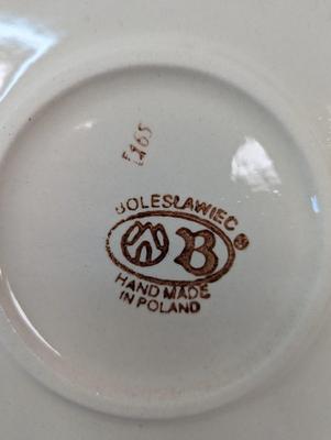 Polish Boleslawiec Pottery Hand Made Pie Dish