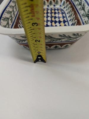 Boleslawiec Polish Pottery Hand Made Loaf Dish