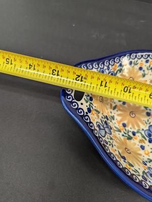 Unikat Polish Pottery Hand Made Serving Dish- Signed K. Gruszka