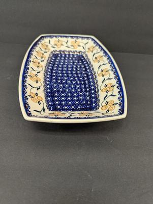 Boleslawiec Polish Pottery Hand Made Serving Dish