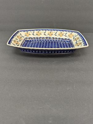 Boleslawiec Polish Pottery Hand Made Serving Dish