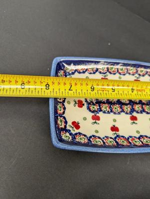 Polish Pottery Hand Made Serving Dishes