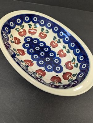 Polish Pottery Hand Made Serving Dishes