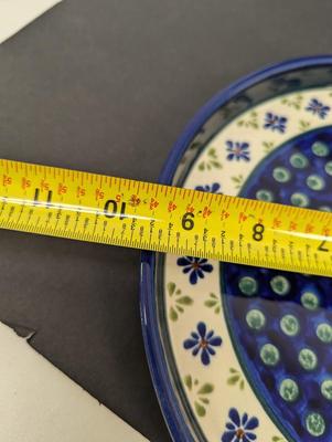 Polish Pottery Hand Made Serving Dishes