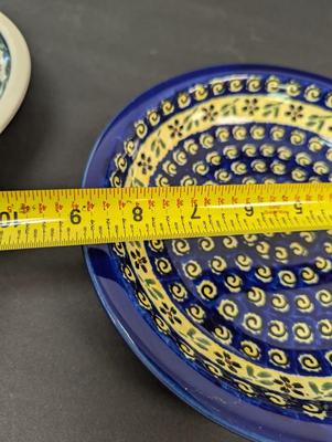 Polish Pottery Hand Made Bowls