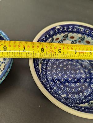 Polish Pottery Hand Made Bowls- Assorted Makers