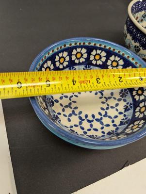 Polish Pottery Hand Made Bowls- Assorted Makers