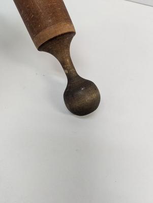 Vintage Wooden Strainer Masher Or Herb Pestle