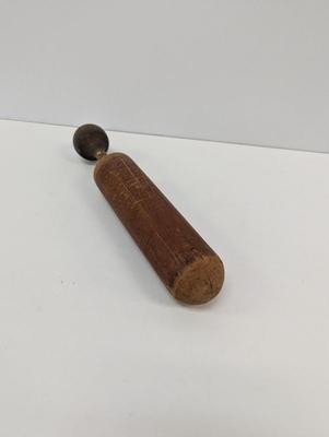 Vintage Wooden Strainer Masher Or Herb Pestle
