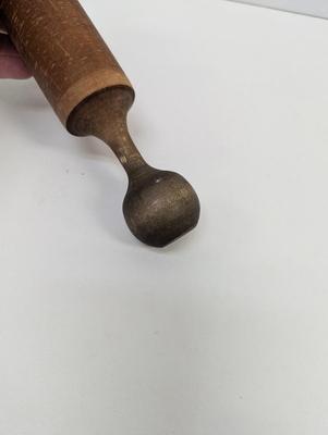 Vintage Wooden Strainer Masher Or Herb Pestle