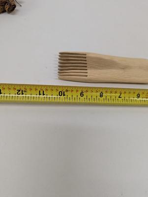 Navajo Weaving Comb & Wicker Box