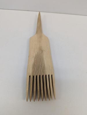 Navajo Weaving Comb & Wicker Box