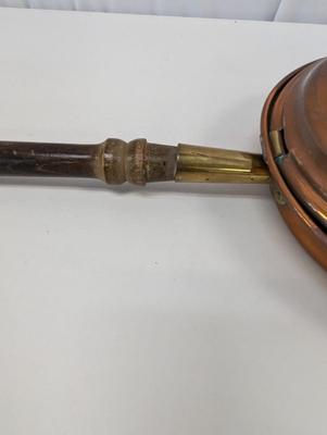 Bed Warmer Copper Brass Victorian