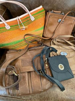 Fossil, Nine West & Baggalini purses