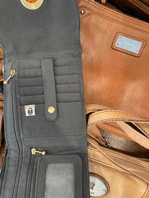 Fossil, Nine West & Baggalini purses