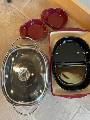 Corningware & ceramic baking dishes