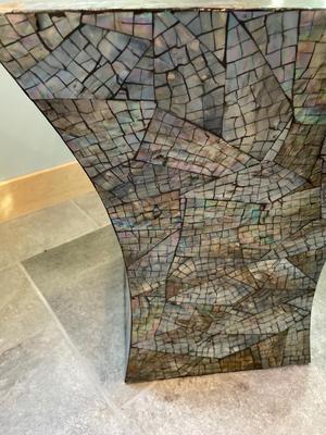 Mosaic-look table