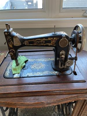 Vintage Zenith sewing machine