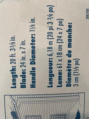 NIB roof rake