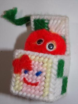 3-D jack-in-the-box tree ornament