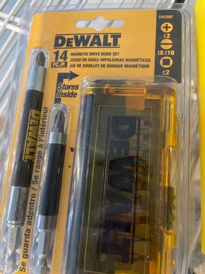 Desalt drive set, Stanley wrenches