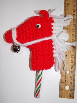 Candy cane holder tree ornament