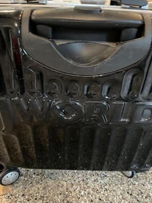 Hard-sided suitcases