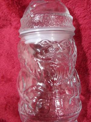 Christmas candy dish & Santa candy jar