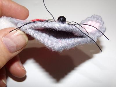 Hand crafted to hold candy, tree ornament
