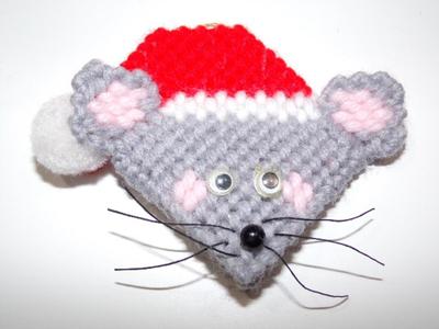 Hand crafted to hold candy, tree ornament