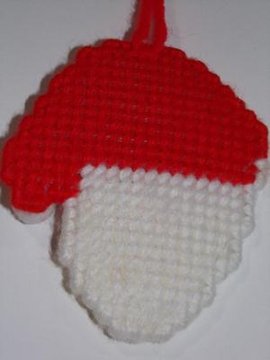 Santa tree ornament