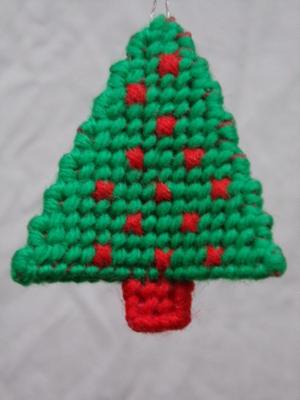 Christmas tree, 3 sided style, tree ornament