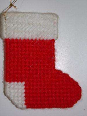 Christmas sock tree ornament candy holder