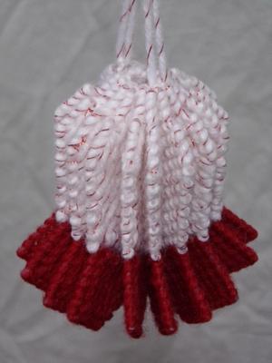 Bell shape tree ornament