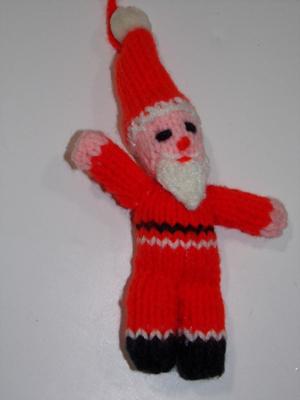 Santa figure tree ornament