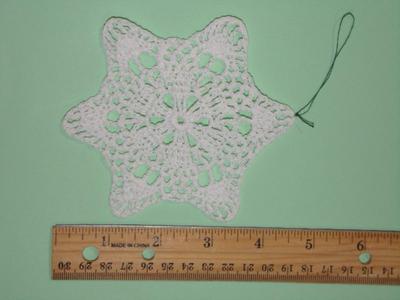 Hand crafted tree ornament