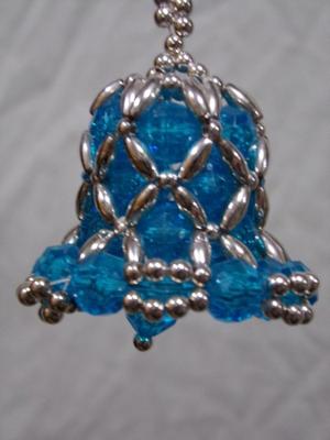 small Christmas bell tree ornament