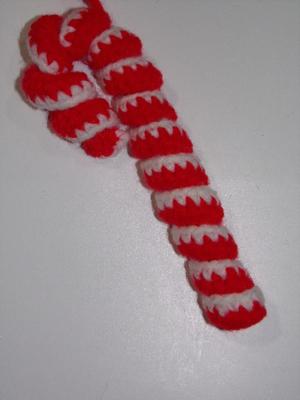 Candy cane tree ornament