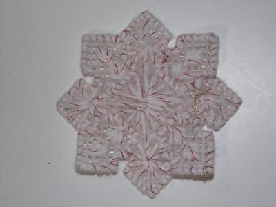Hand crafted tree ornament