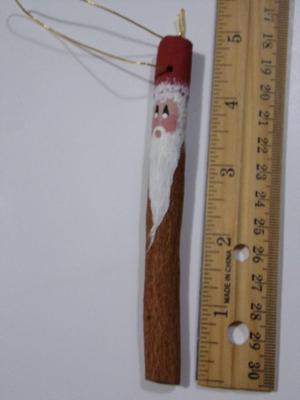 Hand painted tree ornament