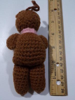 Teddy bear tree ornament