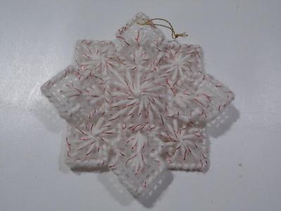 Hand crafted tree ornament